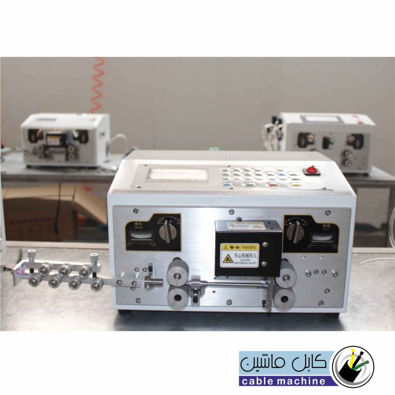 دستگاه غلاف بردار سیم تخت